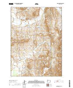 Hooker Creek 2020 topographic map thumbnail
