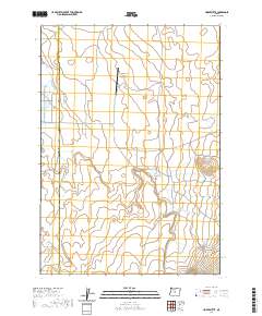 Horse Butte 2020 topographic map thumbnail