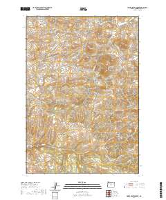 Horse Heaven Creek 2020 topographic map thumbnail