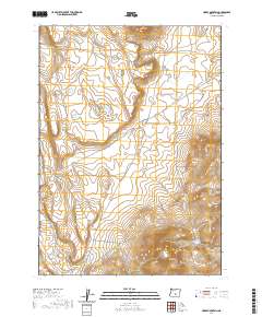 Horse Mountain 2020 topographic map thumbnail