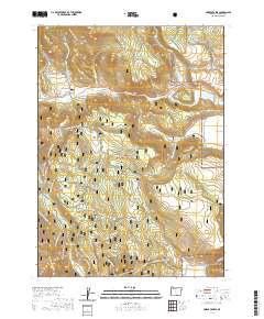 Horse Prairie 2020 topographic map thumbnail