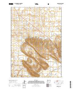 Horse Ridge 2020 topographic map thumbnail