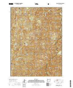 Horse Sign Butte 2020 topographic map thumbnail