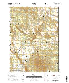 Horsefly Mountain 2020 topographic map thumbnail