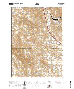 Huntington 2020 topographic map thumbnail