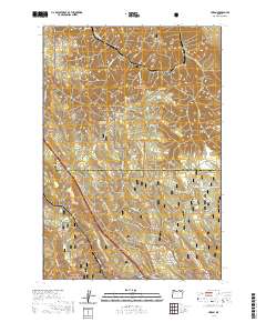 Huron 2020 topographic map thumbnail