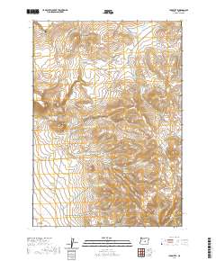 Ibex Butte 2020 topographic map thumbnail