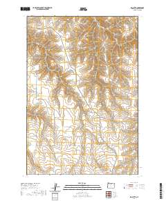 Igo Butte 2020 topographic map thumbnail