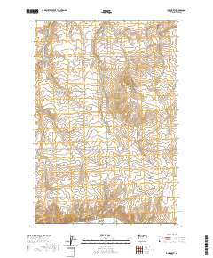 Ione North 2020 topographic map thumbnail