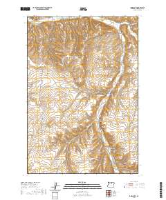 Ione South 2020 topographic map thumbnail