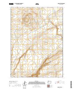Jackies Butte 2020 topographic map thumbnail