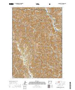 Jim Creek Butte 2020 topographic map thumbnail