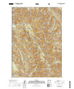 Jim White Ridge 2020 topographic map thumbnail