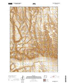 Johnny Creek SW 2020 topographic map thumbnail