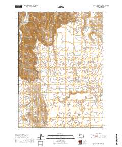 Jordan Craters North 2020 topographic map thumbnail