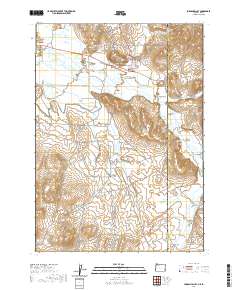 Jordan Valley 2020 topographic map thumbnail