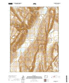 Juniper Lake 2020 topographic map thumbnail