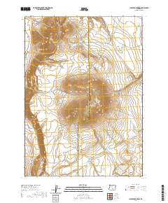 Juniper Mountain 2020 topographic map preview