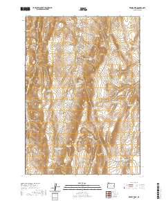 Keeney Ridge 2020 topographic map thumbnail