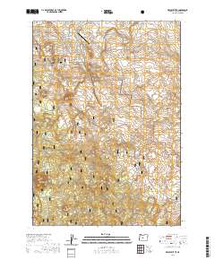 Kelsey Butte 2020 topographic map thumbnail
