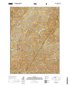 Kelsey Peak 2020 topographic map thumbnail