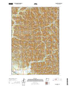 Kilchis River 2020 topographic map thumbnail