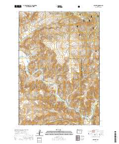 Kimberly 2020 topographic map thumbnail
