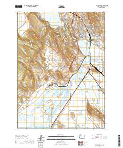 Klamath Falls 2020 topographic map thumbnail