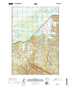 Knappa 2020 topographic map thumbnail