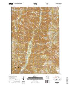 Krag Peak 2020 topographic map thumbnail
