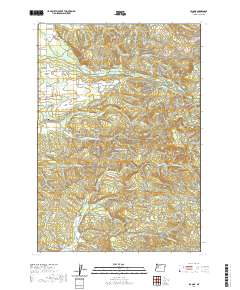 Lacomb 2020 topographic map thumbnail