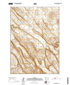 Lake on the Trail 2020 topographic map thumbnail