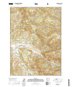 Lake Creek 2020 topographic map thumbnail