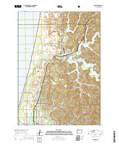 Lakeside 2020 topographic map thumbnail