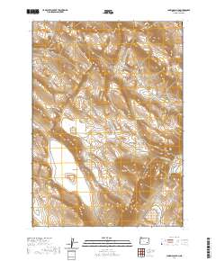 Lambing Canyon 2020 topographic map thumbnail