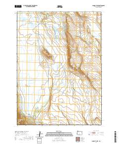 Langell Valley 2020 topographic map thumbnail