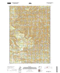 Laurel Mountain 2020 topographic map thumbnail