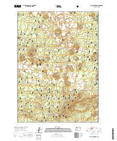 Lava Cast Forest 2020 topographic map thumbnail