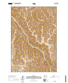 Lena 2020 topographic map thumbnail