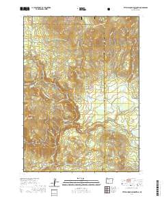 Little Chinquapin Mountain 2020 topographic map thumbnail