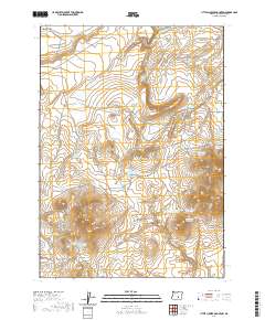 Little Juniper Mountain 2020 topographic map thumbnail