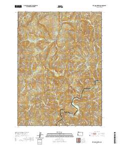 Live Oak Mountain 2020 topographic map thumbnail