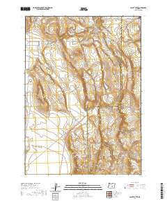 Locust Butte 2020 topographic map thumbnail