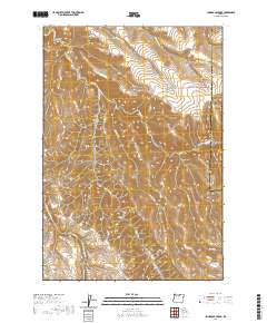 Lone Rock Creek 2020 topographic map thumbnail