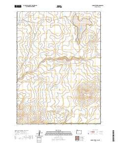 Lookout Lake 2020 topographic map thumbnail