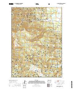 Lookout Mountain 2020 topographic map thumbnail