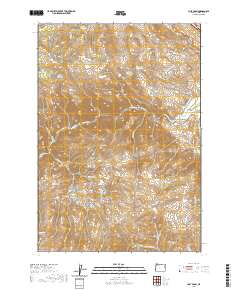 Lost Basin 2020 topographic map thumbnail