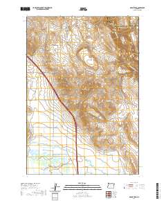 Magpie Peak 2020 topographic map thumbnail