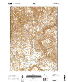 Mahogany Gap 2020 topographic map thumbnail