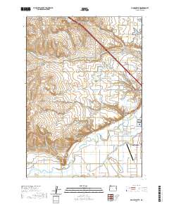 Malheur Butte 2020 topographic map thumbnail